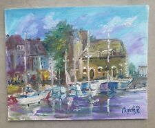 Honfleur peinture carton d'occasion  Thury-Harcourt