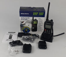 Usado, Radio Portátil West Marine VHF 160 con Accesorios y Caja Probada Envío Gratis segunda mano  Embacar hacia Argentina