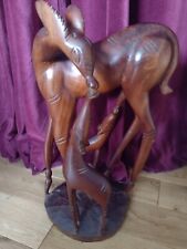 Hand carved african for sale  SWINDON