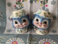 Lefton Miss Priss kitty salt & Pepper set, porcelain from Japan  #1511-Stickers for sale  Mosinee