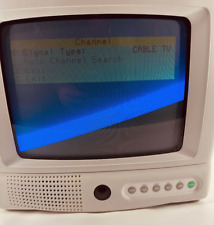 RCA 9” E09344 White Retro Gaming Vintage CRT Tube TV - No Remote for sale  Shipping to South Africa