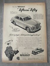 Vintage 1956 wolseley for sale  HEXHAM