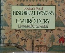 Historical Designs for Embroidery: Linen and Cross Stitch segunda mano  Embacar hacia Mexico