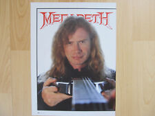 Megadeth poster dave gebraucht kaufen  GÖ-Elliehsn.,-Ellershsn.