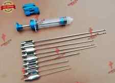 Facial Fat Graft Transplantation Set Of 16 Lipo Luer Lock Tools Face  Suction, used for sale  Shipping to South Africa