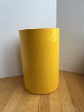 Antigo KARTELL G. Colombini Era Espacial Lixeira Vaso Plantador Amarelo comprar usado  Enviando para Brazil