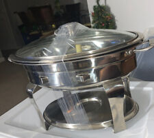 Tramontina Chafing Dish Oval Premium Aço Inoxidável 6 Qt 56L, usado comprar usado  Enviando para Brazil