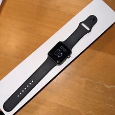 Apple MTF32LL/A Watch Series 3 GPS 42 mm cinza espacial alumínio com pulseira preta comprar usado  Enviando para Brazil