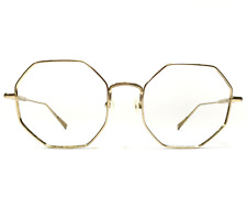 Oprawki do okularów Longchamp LO2113 713 błyszczące złoto ośmiokątne geometryczne 52-20-140 na sprzedaż  Wysyłka do Poland