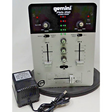 Gemini PMX-350 Mezclador Estéreo Equipo DJ Probado Funcionando segunda mano  Embacar hacia Mexico