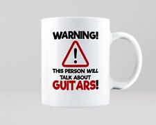 Guitars mug gift for sale  ENFIELD