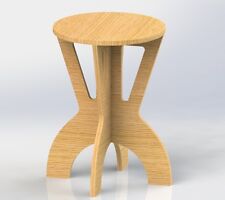 Banquette Stool Chair CNC Router File Vector DXF Aspire ArtCAM VCarve Woodwork, used for sale  Shipping to South Africa