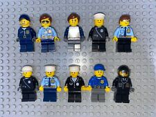 10 FIGURAS LEGO CITY POLICEMAN POLICE STATION LEGO segunda mano  Embacar hacia Argentina