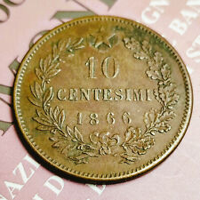10 centesimi 1866 usato  Ancona