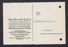 Erfurt postkarte 1936 gebraucht kaufen  Leipzig