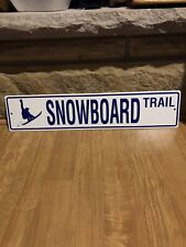 Snowboard trail sign for sale  Battle Creek