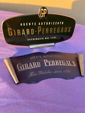 2 Rare Vintage Girard Perregaux Display Advertising, usado segunda mano  Embacar hacia Argentina