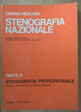 Stenografia nazionale parte usato  Acqui Terme