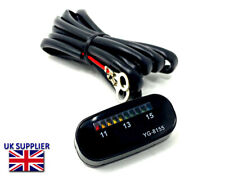 Motorcycle led voltmeter for sale  Shipping to Ireland