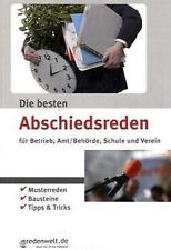 Besten abschiedsreden betrieb gebraucht kaufen  Berlin