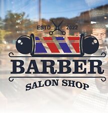 Barber shop window for sale  Shipping to Ireland