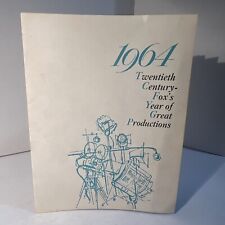 1964 TWENTIETH CENTURY FOX Campaign Book: Goodbye Charlie, The Sound Of Music comprar usado  Enviando para Brazil