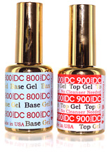 DND DC Duo Top Coat Sem Limpeza 900 & Base Coat 800 Soak Off Gel Polsh 2023 comprar usado  Enviando para Brazil