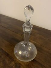 Vintage clear glass for sale  LIVERPOOL