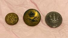 Military brass buttons for sale  EDINBURGH