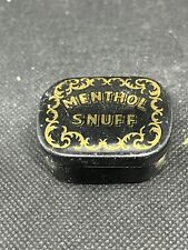 Menthol snuff tin for sale  LEEDS