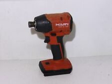 Hilti SID 6-22 22V Cordless Nuron Impact Driver BARE Full Working Order 2022 for sale  Shipping to South Africa
