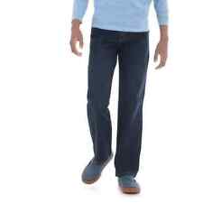 Jeans Wrangler masculino 16 Husky denim 4 vias flexível lavagem média algodão perna reta comprar usado  Enviando para Brazil