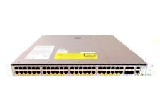 Switch Ethernet Cisco WS-C4948E-F Catalyst 4948 48 Portas Potência Dupla com Kit Rack 6q comprar usado  Enviando para Brazil