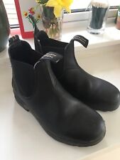 Blundstones black boots for sale  YEOVIL