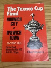 Texaco cup final for sale  PETERBOROUGH