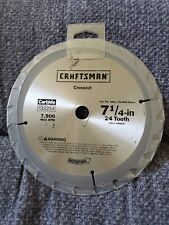 Craftsman carbide crosscut for sale  Dayton