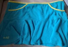 Ralph Lauren 67 Turquoise  Terry Cloth Bathing Suit Coverup Skirt Size Medium  for sale  Shipping to South Africa