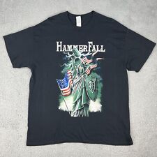 Camisa Hammerfall Adulto Extra Grande Preta Dupla Face Liberdade e Metal para Todos comprar usado  Enviando para Brazil