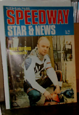 1970. speedway star for sale  SKEGNESS