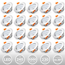 20X LED Spot Einbaustrahler Set Einbauleuchte Deckenleuchte Strahler IP44 3W-7W tweedehands  verschepen naar Netherlands