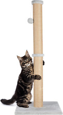 Arranhador para gatos 37 pol., arranhador de corda de sisal natural com bola teaser pendurada comprar usado  Enviando para Brazil
