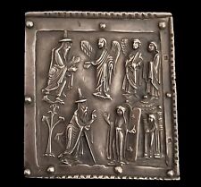 STERLING SILVER 925 OF A PANEL FROM THE BASILICA OF SAN ZENTO IN VERONA for sale  Shipping to South Africa