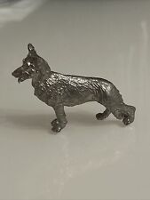 solid silver dog figurines for sale  LEEDS