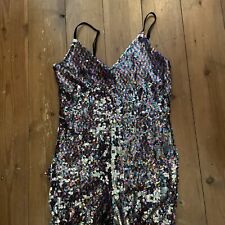 Sequin flare jumpsuit for sale  LLANDYSUL