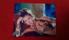 carrie fisher autograph for sale  ASHBOURNE