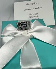 TIFFANY & CO STERLING NYC RETIRED HEART RING 6 #tiffany #tco #pleasereturnto for sale  Los Angeles