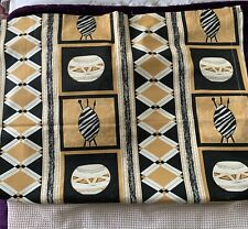 African design fabric for sale  LONDON