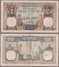 Banknote 1000 franchi usato  Italia