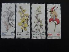 Selos da África do Sul SG498/501 conjunto 4 edição GU 1981 Conferência Mundial de Orquídeas Durban comprar usado  Enviando para Brazil