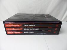 Used, DND 5e Core Book Set and Screen - Player's Handbook, DM Guide, Monster Manual for sale  Shipping to South Africa
